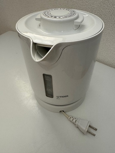 タイガー　電気ケトル　美品　2019年製