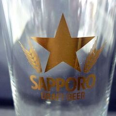 ☆未使用品 SAPPORO DRAFT BEER ビアタンブラー ビアグラス 4点セット ビールグラス 酒器 サッポロビール 札幌 北20条店の画像