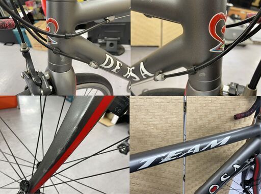 DE ROSA TEAM08 ロードバイク 520mm カンパニョーロ ベローチェ 2×10 デローザ チーム 700×24C 自転車 札幌市手稲区