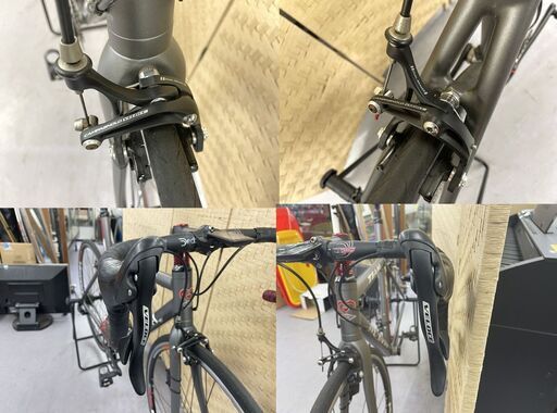 DE ROSA TEAM08 ロードバイク 520mm カンパニョーロ ベローチェ 2×10 デローザ チーム 700×24C 自転車 札幌市手稲区