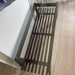 ガラス　コーヒーテーブル