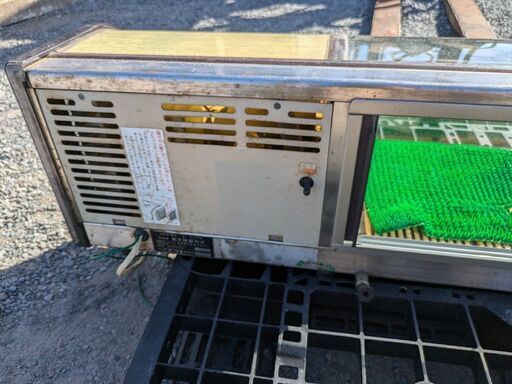 鹿児島発　大穂製作所 ショーケース ネタケースOH-1400右で