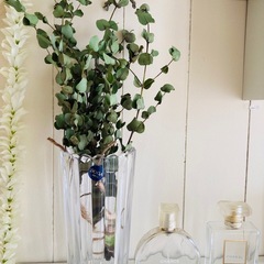 SOGA 曽我ガラス 花瓶＋CHANELシャネル香水空瓶＋ユーカ...