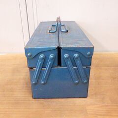 昭和 レトロ アンティーク ヴィンテージ ツールボックス 工具箱の画像