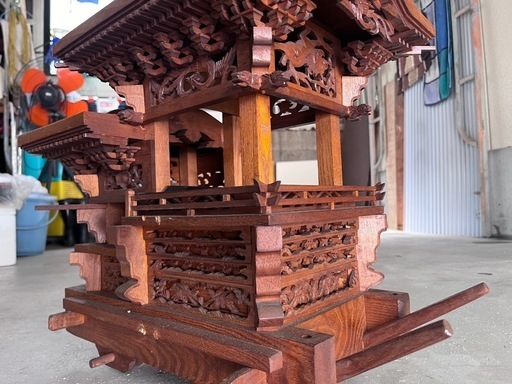 だんじりオブジェ手作り