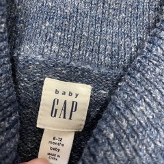 【babyGAP】ベビー　ギャップ　ニット　ロンパースの画像