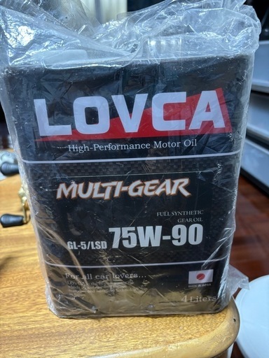 LOVCAのミッションオイル