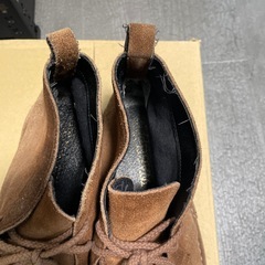 メンズ　スェード　デザートブーツの画像