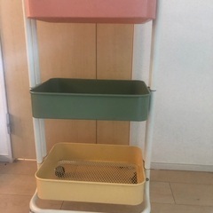 3段ラック　ローラー付き　受け渡し車決定しました