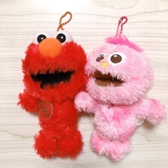 エルモ･モッピー キーホルダーセット