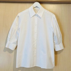 新品　ドゥクラッセ　ジェイドット　サムワンプレシャス　ブラウス　フリル　ホワイトの画像