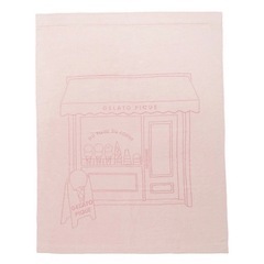 gelato pique【Sleep】アイスショップ柄 タオルケットの画像