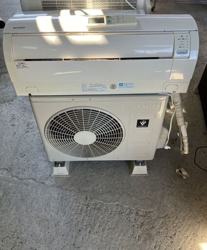 シャープ ルームエアコン クーラー セパレート形 冷房2.2kw 暖房2.2kw 100V AY-E22EX AU-E22EXY