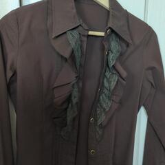 【美品】INGNI　フリルシャツ＃Мの画像