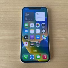 【中古】iPhone12 64GBホワイト(SIMフリー/利用制限〇)の画像
