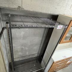 リサイクルショップどりーむ天保山店　No14358　メタルラック　スチールラック　ハンガーラック　の画像