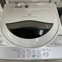 東芝 5キロ洗濯機 2018年製 AW-5G6