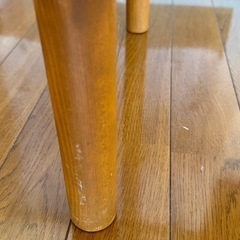 無垢材アンティーク風デスクの画像