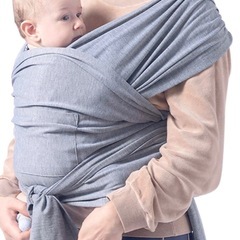 【水通しのみで未使用です】抱っこ紐 抱っこひも スリング おんぶ...