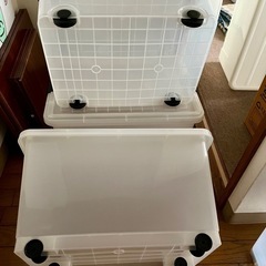 衣装ケース3個の画像