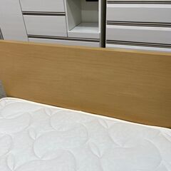 大塚家具　シングルベッド　引出し付きの画像