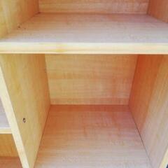 中古カラーボックスの画像