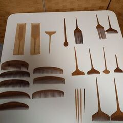 日本髪結い用　つげぐし等