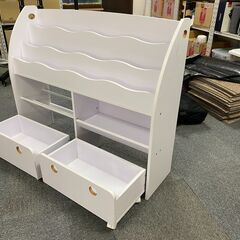 子供用　絵本棚 オモチャ収納の画像