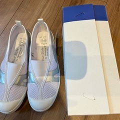 新品未使用✨24.0㎝上履きシルバー★ムーンスター★日本製