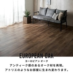 置くだけフロアタイル ヨーロピアンオーク 【10/12枚 残】【定価6.5千円】の画像