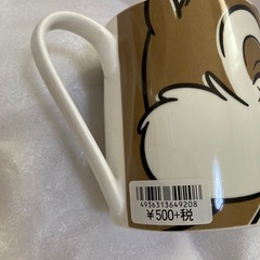 未使用 ディズニーストア限定 チップ＆デール マグカップの画像