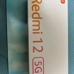 スマホ　Redmi 12 5G 未使用　Android 
