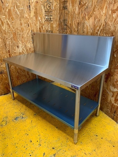 a(6661) 新品 未使用 マルゼン ガスコンロ台 BWG-126 バックガード有り コンロ台 厨房用品 飲食店 直接お引き取り歓迎 大阪