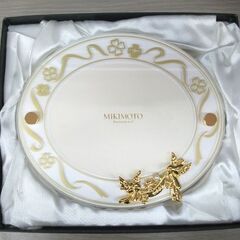 ミキモト インターナショナル 2006 フォトスタンド パール付き 幅15x厚み0.5x高さ13cm MIKIMOTO International 苫小牧西店の画像