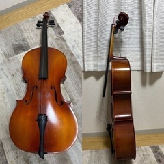 「商談中」チェロ　ジャンク品　ネック折れ