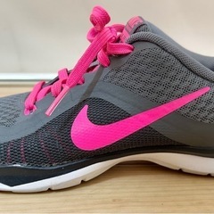 【美品です♪】NIKE ナイキ FLEX ローカットスニーカー 23cm レディース の画像