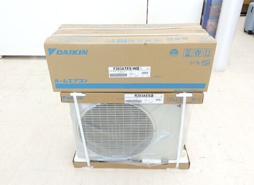 千歳市/恵庭市 ダイキン ルームエアコン 100V S283ATES-W F283STES-W R283AES 暖房畳数のめやす8-10畳 冷房畳数のめやす8-12畳 ②