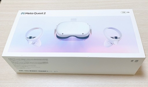 meta quest 2 128GB + Quest2 Eliteストラップ箱有