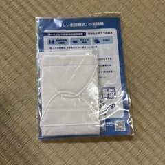 今は亡き安倍のマスク