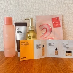 韓国 スキンケア類、ヘアミルク＋おまけ