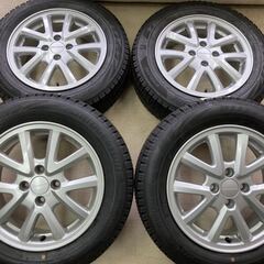 スタッドレス早期割!!ホンダ純正モデューロ◆15in 5.5J+45 4/100◆BS ブリザックVRX2 175/65R15 2022年製!!フィット インサイト シャトル