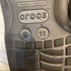 crocsクロックスサンダル27センチの画像