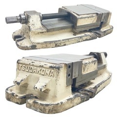○津田駒 マシンバイス TSUDAKOMA 口巾175mm 最大開口135mm 機械バイス ツダコマ フライス盤 工作機械 大型 44kg 中古品 ジモティ姫路の画像
