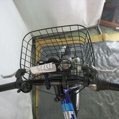 Ｄ775　★9800円★整備済み 中古子供自転車 【22インチ　青 】の画像