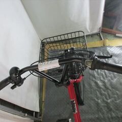 Ｄ777　★12000円★　ミニベロ中古自転車 【20インチ 　赤】の画像