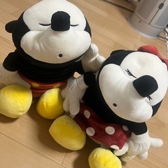 ミッキーミニーペア人形の画像