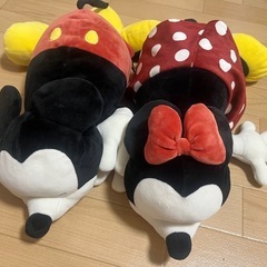 ミッキーミニーペア人形