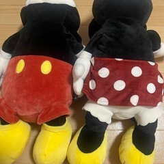 ミッキーミニーペア人形の画像