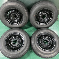 ハイエース　純正タイヤ・ホイール4本セット(新車外し)