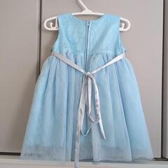 80センチ水色ドレスの画像